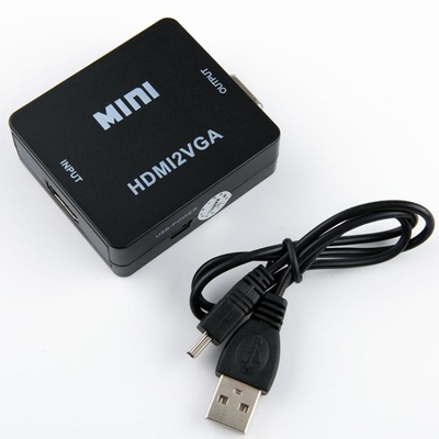 China Gelijkstroom 5V HD HDMI aan de Convertor van VGA Video/USB-Machtshdmi Convertordoos leverancier