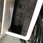 Embedded Conference Table Electrical Box Aluminum Alloy Material